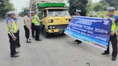 Photo of 75 Pengendara Ditindak Selama Operasi Toba 2024 Digelar Polres Tebingtinggi