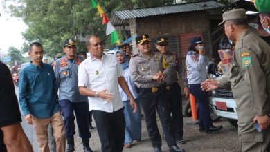 Photo of Kapolres Langkat Bersama Pj Bupati Tinjau Pos Yan Ketupat Toba 2024