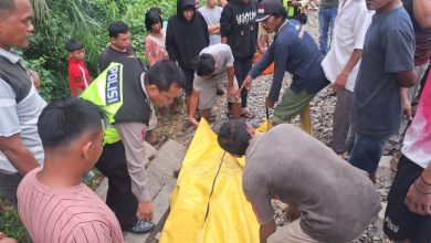 Photo of Ditabrak Kereta Api, Simamora Warga Lubuk Pakam Tewas di Tempat