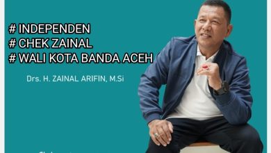 Photo of Mengenal Zainal Arifin Alias Cek Zainal, Balon Walikota Banda Aceh dari Jalur Independen