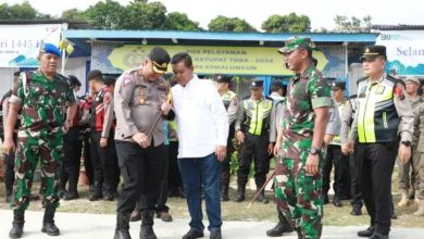 Photo of Kapolres Simalungun Cek Pos Pengamanan Tol Sinaksak