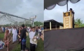 Photo of Viral Khotbah Shalat Id Bahas Pemilu Curang Sampai Bawa-bawa Jokowi, Jamaah Langsung Bubar Jalan