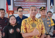 Photo of Pj Bupati Hadiri Sosialisasi Dukungan Pencalonan Balon Bupati dan Wabup Deli Serdang