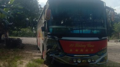 Photo of Laga Kambing Bus Bintang Utara dengan Honda Beat, Pengendera Sepeda Motor Tewas Ditempat