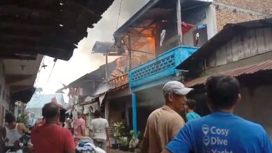 Photo of Kebakaran Hebat Hanguskan Lima Ruko di Tanjung Morawa