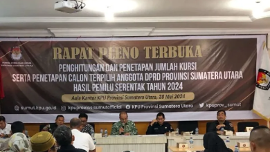Photo of KPU Sumut Tetapkan 100 Caleg Anggota DPRD Hasil Pemilu 2024, Golkar Raih Kursi Terbanyak