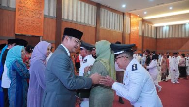 Photo of Pengukuhan Kembali 73 Kades, Pj Bupati: Tingkatkan Kemandirian Desa