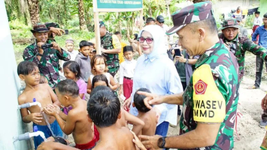 Photo of Tim Wasev TNI AD Tinjau Pelaksanaan TMMD Kodim 0209/LB