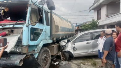 Photo of Tabrakan Beruntun Delapan Kendaraan di Pematang Siantar, Diduga Ini Penyebabnya