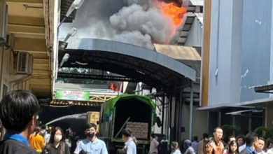 Photo of Gudang Penyimpanan Minyak Goreng di Medan Deli Terbakar