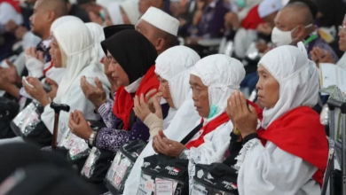 Photo of 359 Haji Kloter 2 Debarkasi Medan Tiba di Tanah Air