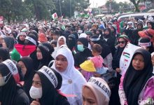 Photo of Ribuan Warga Sumut Aksi Bela Palestina, Kecam Serangan Israel