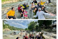 Photo of Ibu-ibu Perwiritan Al Hidayah BSP Lubuk Pakam Berwisata ke Pantai Salju Bangun Purba