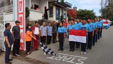 Photo of Sambut HUT RI Ke-79, Pemkab Karo Gelar Lomba Gerak Jalan Campuran
