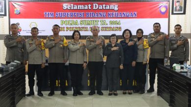 Photo of Tim Supervisi Bidang Keuangan Polda Sumut Berkunjung ke Polresta Deli Serdang