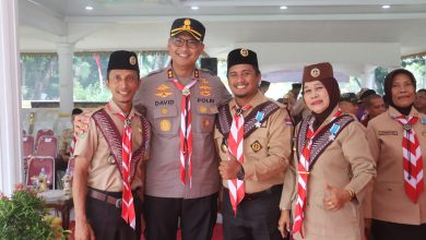 Photo of Kapolres Langkat Hadiri Hari Pramuka ke-63 Tahun 2024 di Alun-alun Tengku Amir Hamzah
