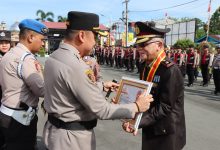 Photo of Kapolresta Pimpin Upacara Pelepasan Purna Bakti Personel Polresta Deli Serdang