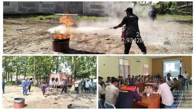 Photo of Damkar Asahan Sosialisasi dan Edukasi Bahaya Kebakaran kepada Karyawan PTPN IV Regional 1 Kebun Sei Silau