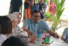 Photo of Asri Luddin dan Lomlom Hadiri Undangan Makan Siang UKM Etnis Tionghoa Lubuk Pakam