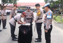Photo of Kapolres Binjai Serah Terimakan Jabatan Pejabat Utama Polres Binjai