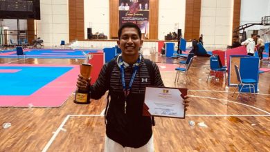 Photo of Bripda Rizky Eka Priatama Raih Medali Perak Kejuaraan FORKI Karate Championship Aceh 2025