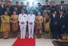 Photo of Setelah Dilantik, Bupati Karo Awali Pidato Sambutannya dalam Sidang Paripurna DPRD Karo