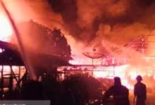 Photo of Panglong Pengolahan Kayu di Kota Tebingtinggi Ludes Dilalap Sijago Merah, Kerugian Capai Miliaran Rupiah