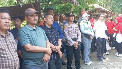 Photo of Kapolsek Pantai Labu Pimpin Langsung, Pengamanan Gowes Bupati Deli Serdang