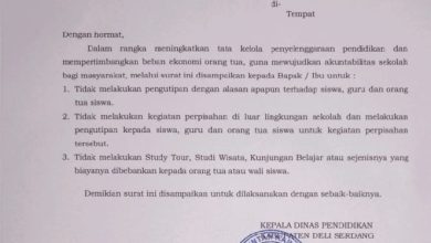 Photo of Murid SMP Swasta di Patumbak Deli Serdang Wisuda di Parapat, Orang Tua Pinjam Duit