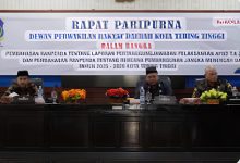 Photo of Fraksi DPRD Tebingtinggi Setujui Ranperda Pertanggungjawaban APBD 2024 dan RPJMD 2025-2029 Jadi Perda