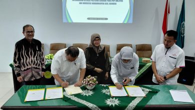Photo of Rektor Universitas Muhammadiyah Aceh Menandatangani Aggred Minutes of Meeting dengan Politeknik Malaysia Seberang Perei