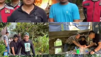 Photo of Polrestabes Medan Bakar Barak Narkoba di Sibolangit, Seorang Bandar Berhasil Diringkus