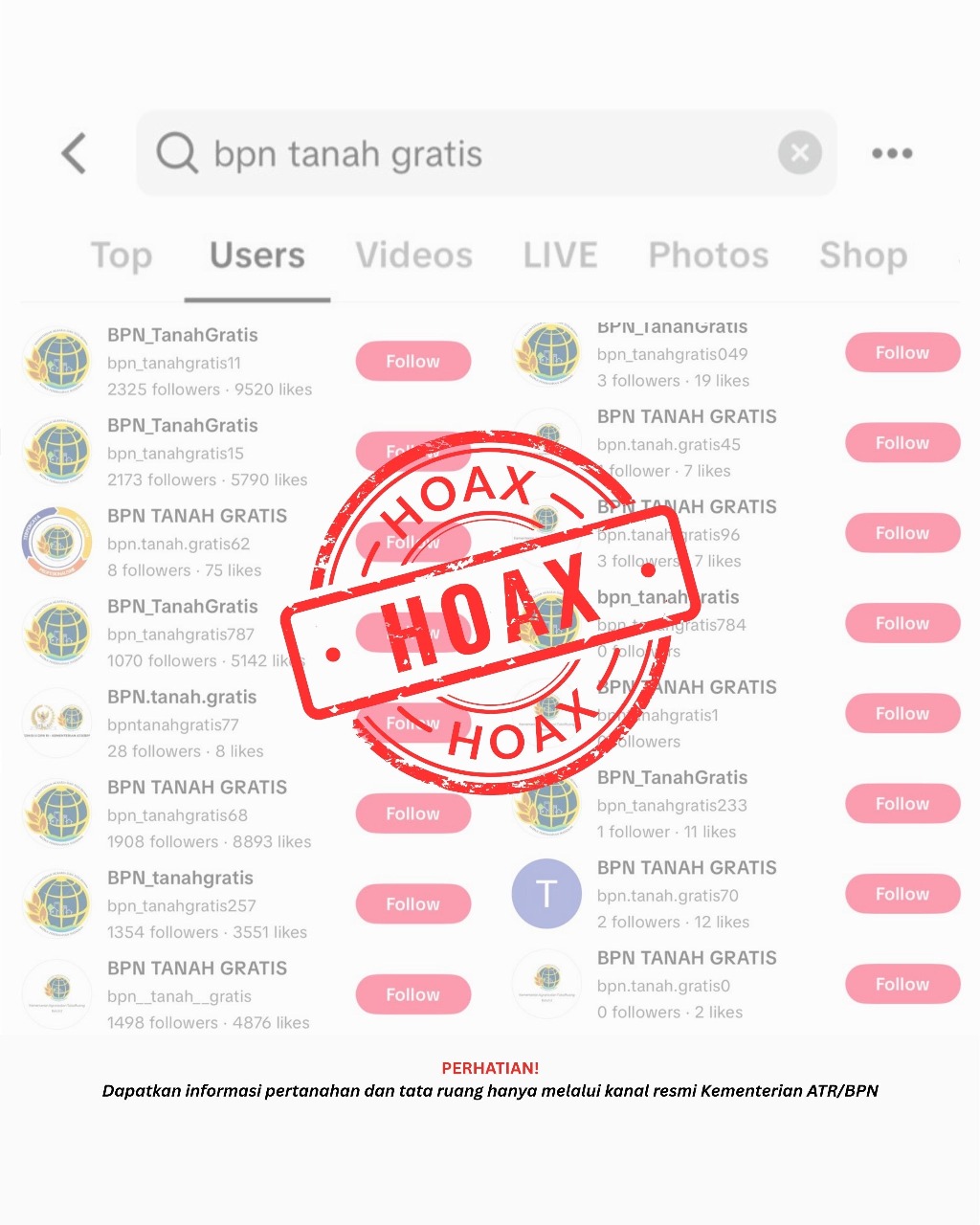 BPN Tanah Gratis