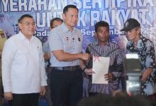 Photo of Lewat Sertipikasi, Kementerian ATR/BPN Pastikan Pengelolaan dan Kepastian Hukum Atas Tanah Ulayat di Sumatra Barat