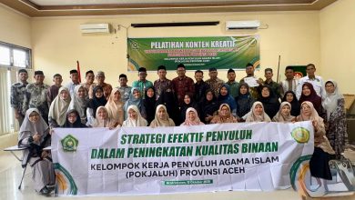 Photo of Pokjaluh Aceh Gelar Pembinaan Penyuluh Agama Islam