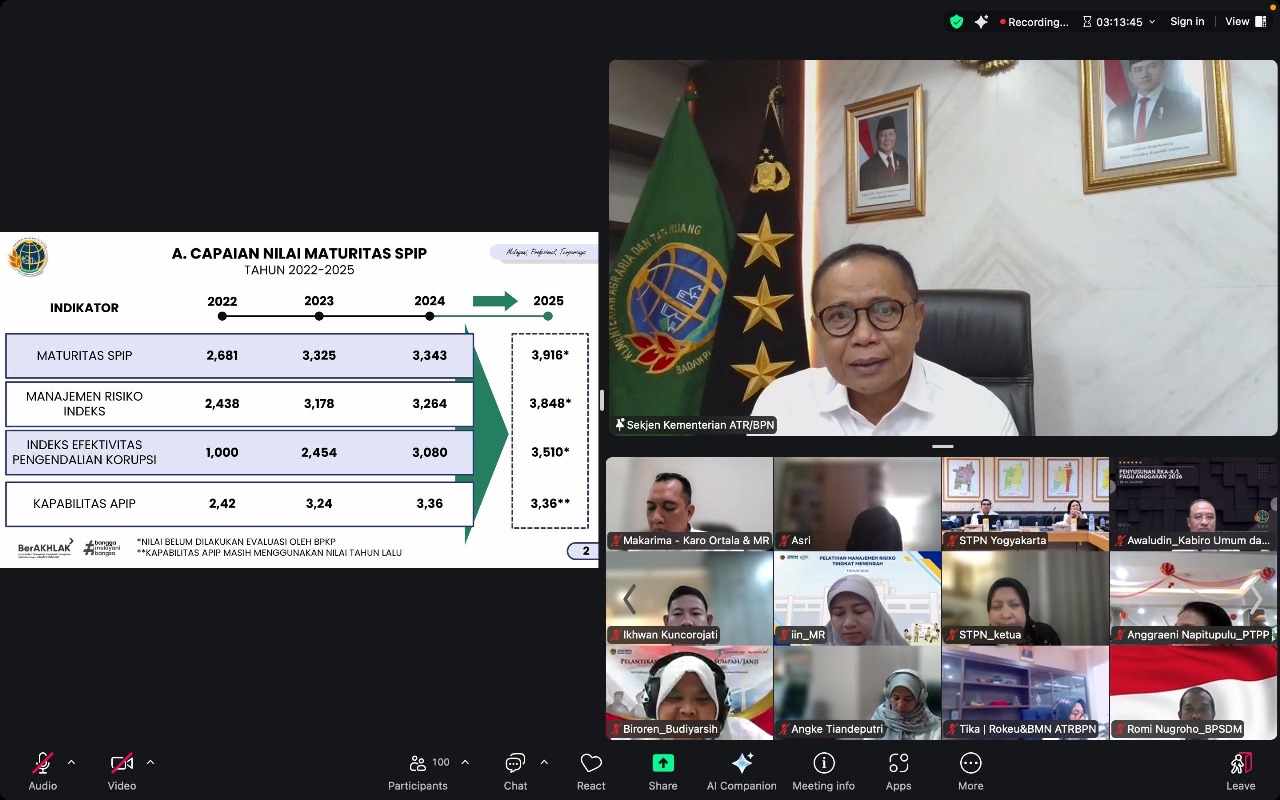 Sekjen Kementerian ATR/BPN