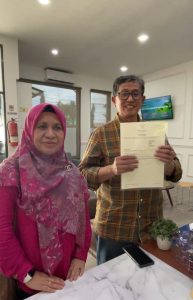 Wasga Puas Layanan di Kantah Tebing