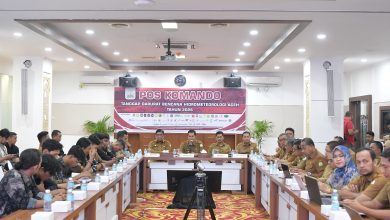 Photo of Sekda Aceh Terima Aliansi Mahasiswa, Paparkan Progres Penanganan Bencana