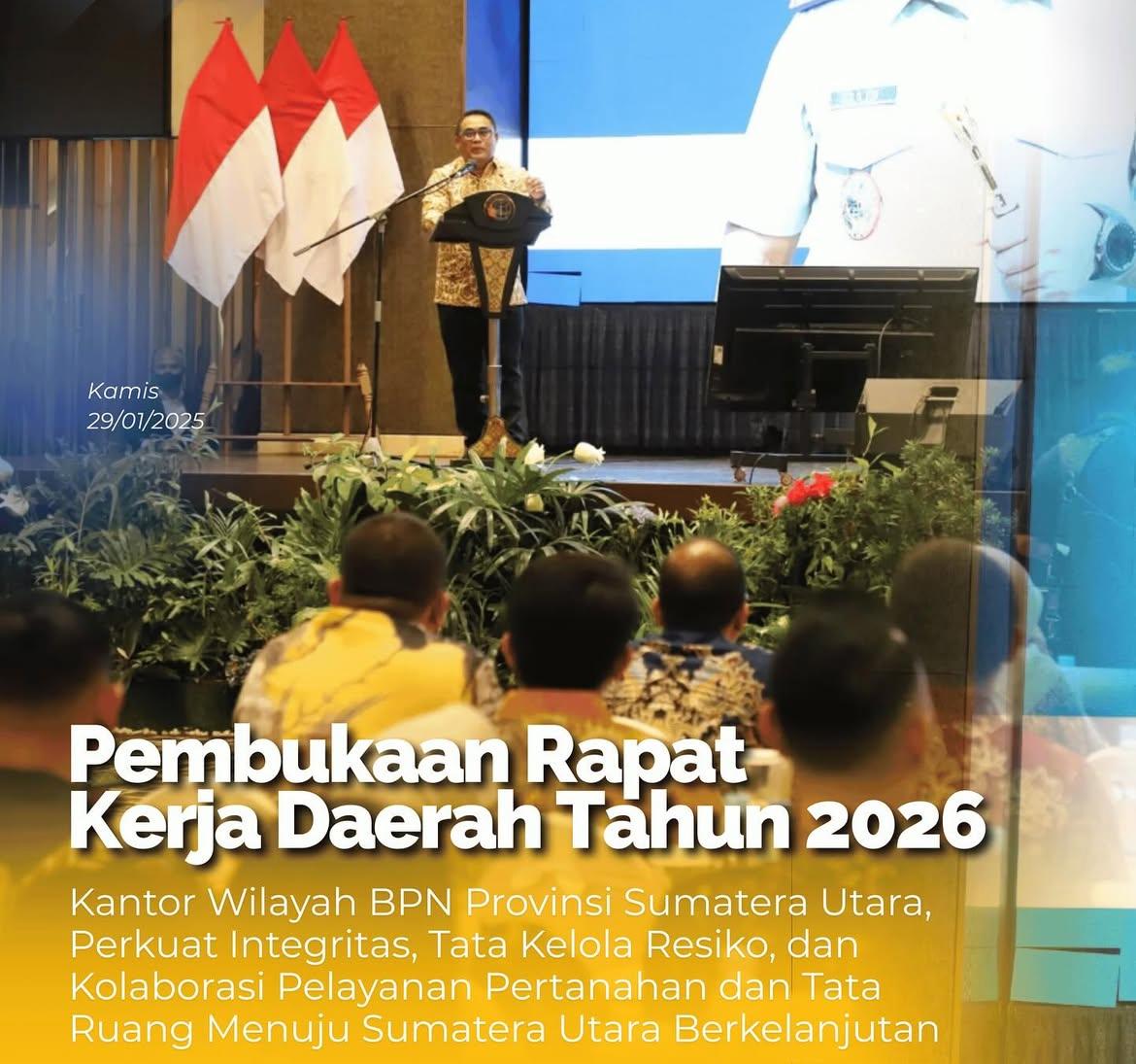 Rakerda BPN Sumut