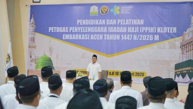 Photo of Wagub Aceh Buka Diklat PPIH Kloter Embarkasi Aceh Tahun 1447 H/2026 M