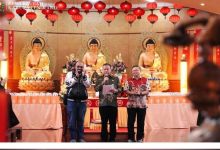 Photo of Bupati dan Wakil Bupati Karo Hadiri Perayaan Hari Imlek di Vihara Dharma Shanti Berastagi