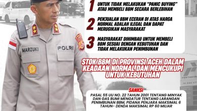 Photo of Kapolda Ancam Pelaku Penimbun BBM dengan Pasal 55 Undang-undang Nomor 22 Tahun 2001
