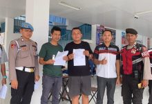 Photo of Jelang Mudik Lebaran, Polresta Deli Serdang Tes Urine Sopir Bus di Terminal