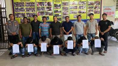 Photo of Tujuh Pelaku Pengeroyokan Supir Travel Pasaman Ditangkap, Kini Ditahan di Polsek Pangkalan