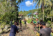 Photo of Pembangunan Jembatan Perintis Garuda Tahap III di Linge Capai Progres 7,07 Persen