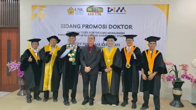 Photo of Karo SDM Polda Aceh Raih Gelar Doktor Ilmu Manajemen di Universitas Syiah Kuala