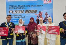 Photo of SMA Negeri 7 Banda Aceh Raih 3 Medali Emas dan 1 Perak di Ajang FLS3N Kota Banda Aceh