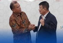 Photo of Ketua Umum KONI Sumatera Utara Temui Bupati Karo Bahas Pengembangan Potensi Atlet Daerah