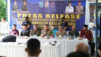 Photo of Bupati Bersama Forkopimda Musnahkan Sabu Tangkapan BNNK Deli Serdang