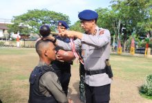 Photo of Kapolda Aceh Pimpin Pembaretan 30 Bintara Remaja Satbrimob Polda Aceh